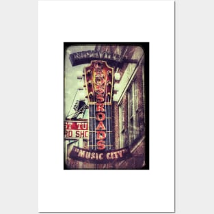 Nashville Crossroads - Music City Posters and Art